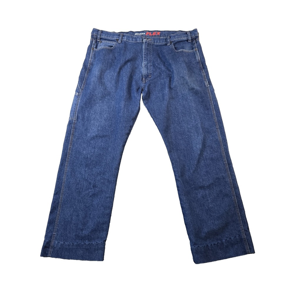 Dickie's Flex  Men's Jeans Relaxed Straight Carpenter Denim 42" X 29.5"